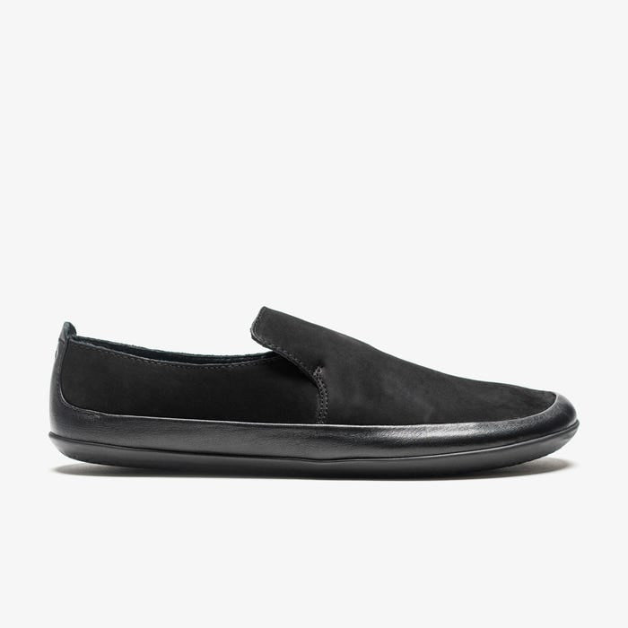 Vivobarefoot Opanka Womens barfods slip on til kvinder i farven black, yderside