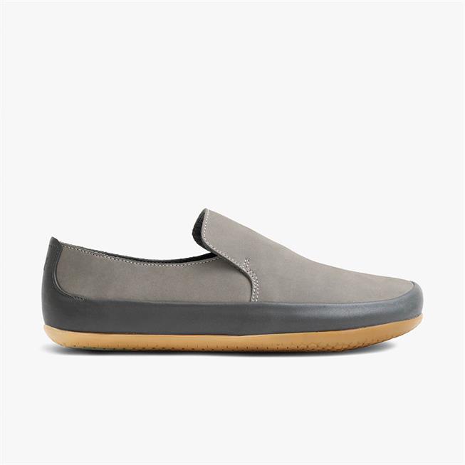 Vivobarefoot Opanka Womens barfods slip on til kvinder i farven zinc, yderside