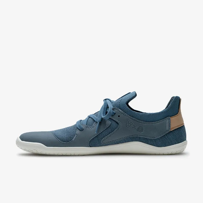 Vivobarefoot Primus Asana Mens barfods sneakers til mænd i farven indigo, inderside