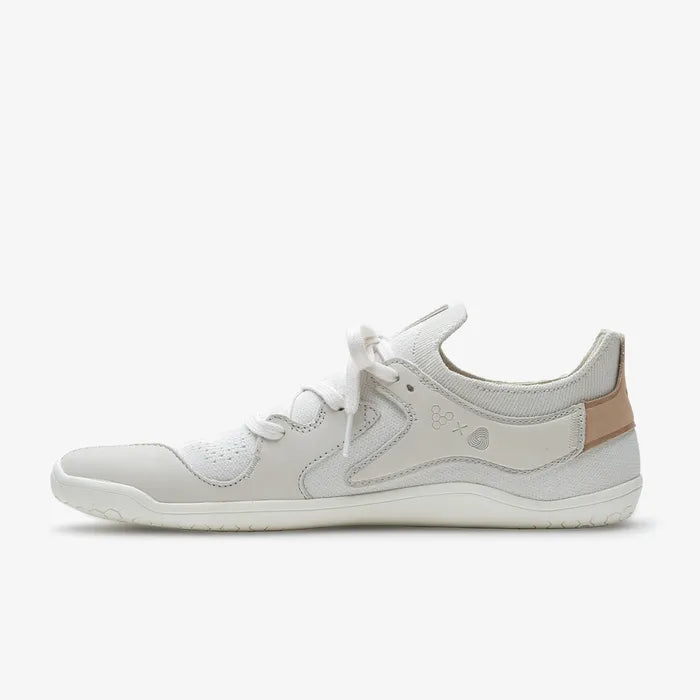 Vivobarefoot Primus Asana Mens barfods sneakers til mænd i farven limestone, inderside