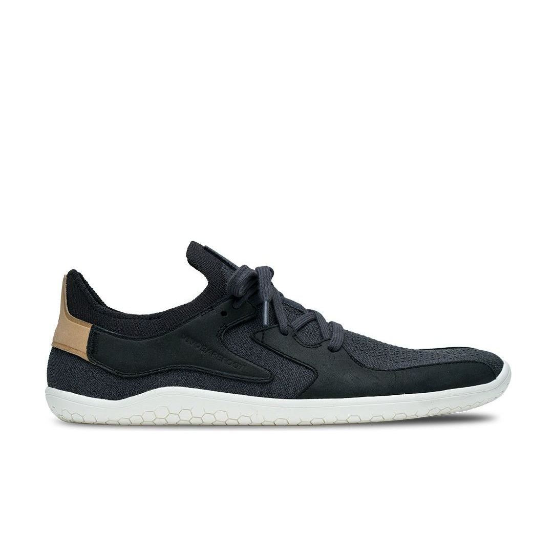 Vivobarefoot Primus Asana Mens barfods sneakers til mænd i farven obsidian, yderside