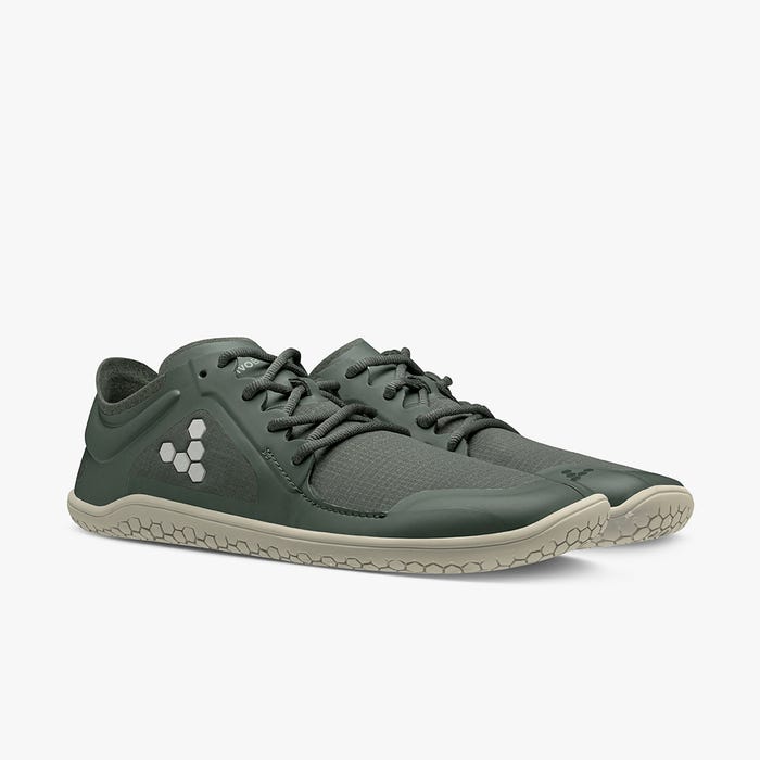 Vivobarefoot Primus Lite III All Weather Womens barfods trailsko til kvinder i farven charcoal, par