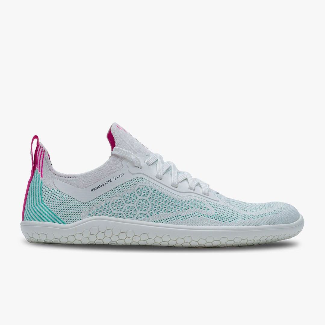 Vivobarefoot Primus Lite Knit Mens barfods træningssko til mænd i farven blue tint, yderside