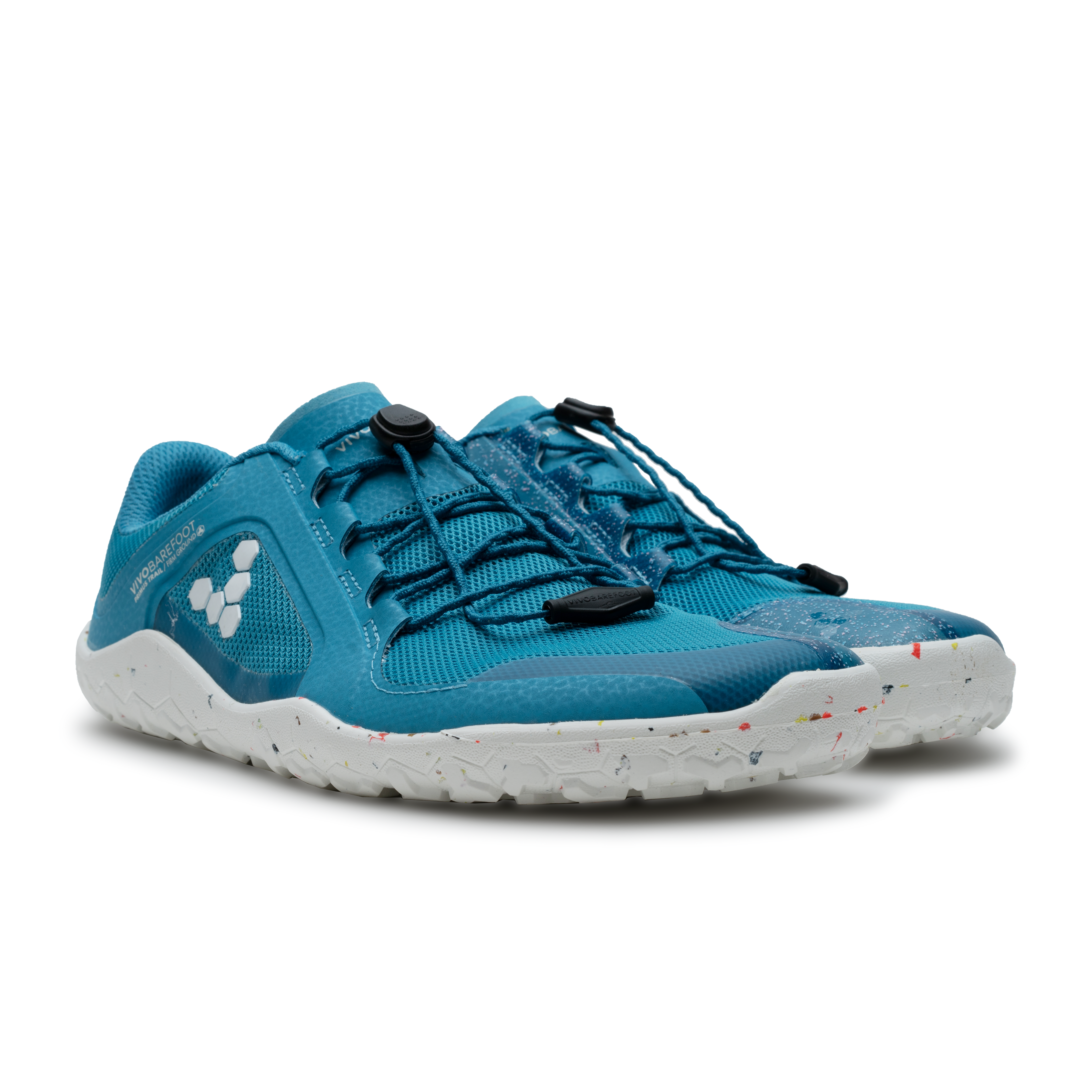 Vivobarefoot Primus Trail II FG Womens barfods trailsko til kvinder i farven aqua, par