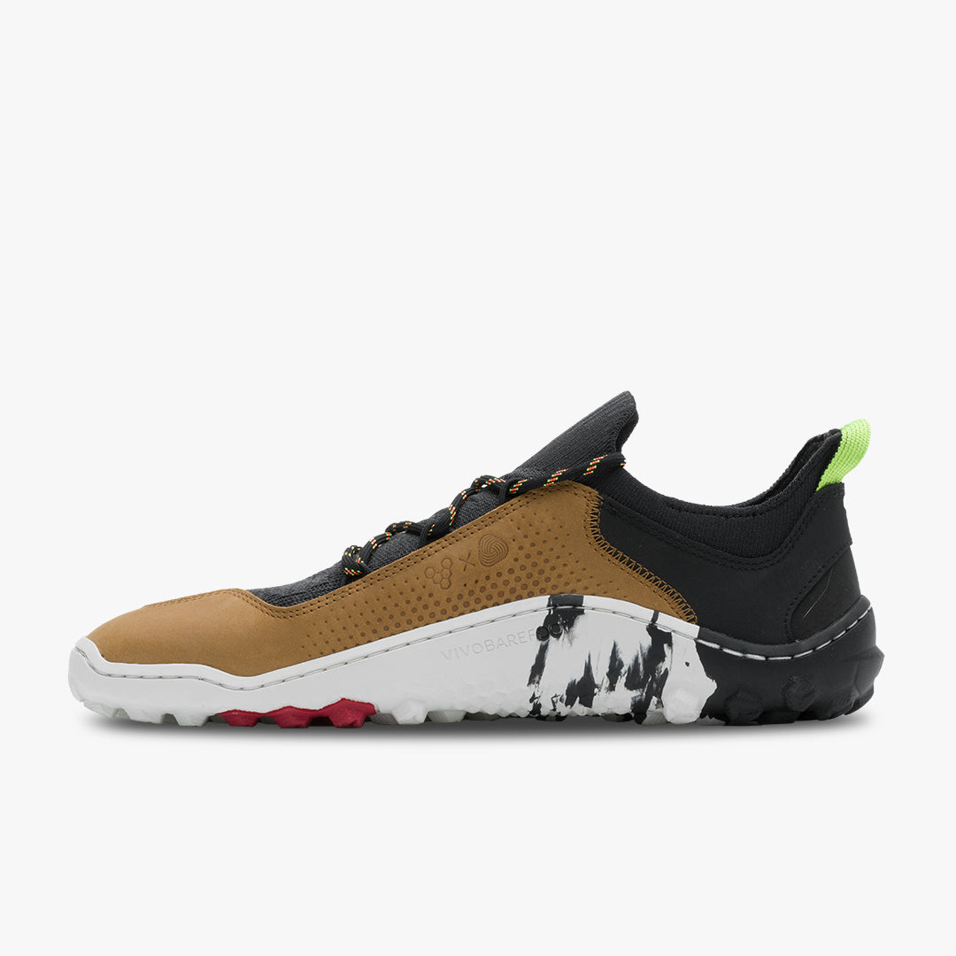 Vivobarefoot Tracker Decon Low FG2 Mens barfods outdoorsko til mænd i farven acorn, inderside