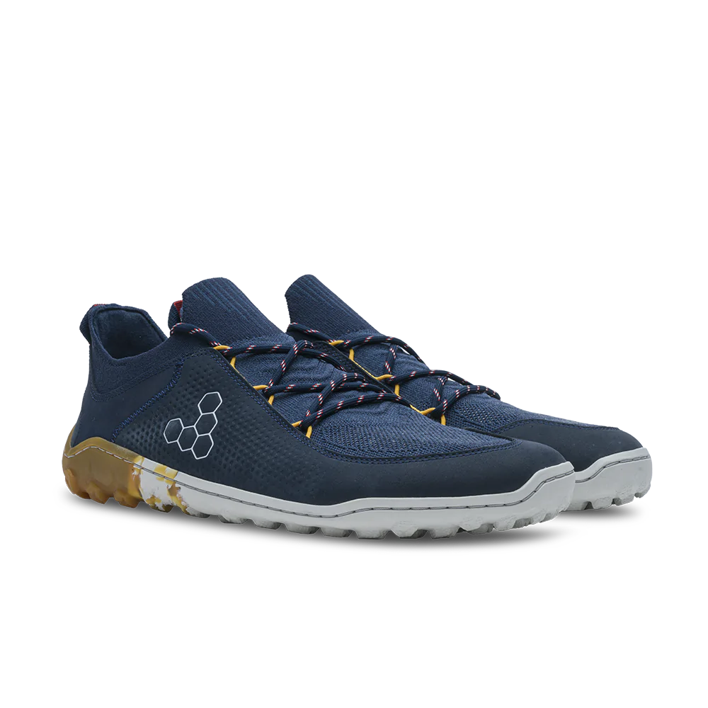 Vivobarefoot Tracker Decon Low FG2 Mens barfods outdoorsko til mænd i farven insignia blue, par