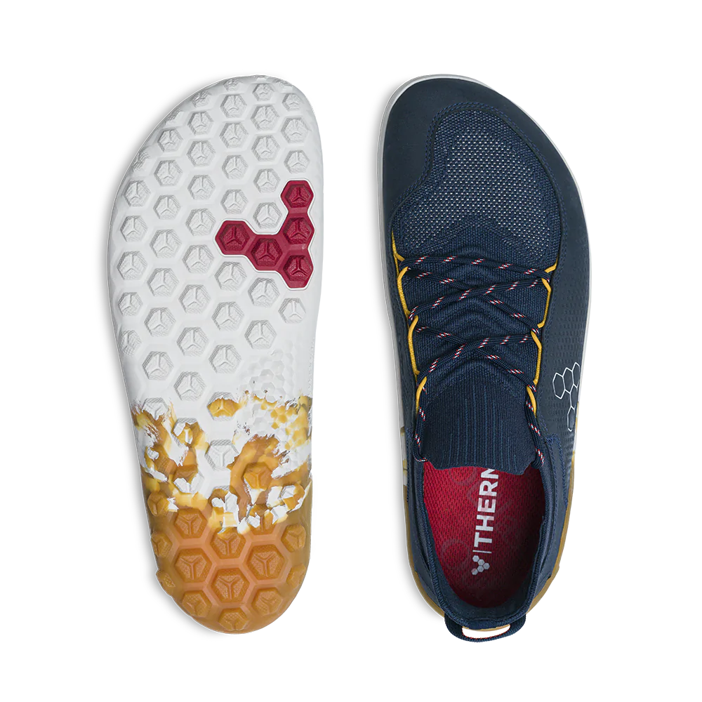 Vivobarefoot Tracker Decon Low FG2 Mens barfods outdoorsko til mænd i farven insignia blue, top