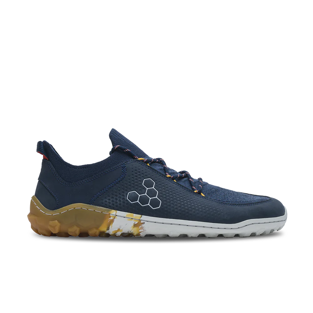 Vivobarefoot Tracker Decon Low FG2 Mens barfods outdoorsko til mænd i farven insignia blue, yderside