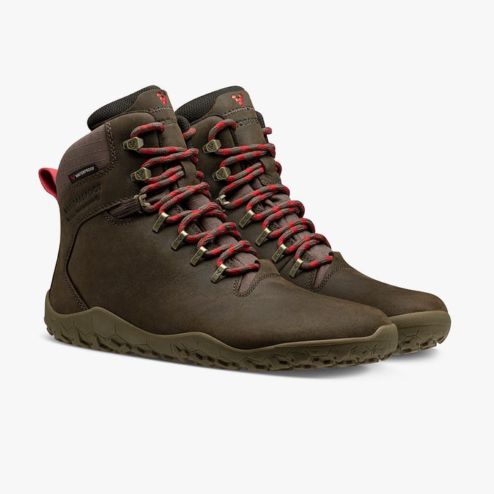 Vivobarefoot Tracker II FG Mens barfods støvler til mænd i farven bracken, par