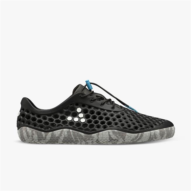 Vivobarefoot Ultra Bloom III Mens barfods vandsko/sandaler til mænd i farven obsidian, yderside