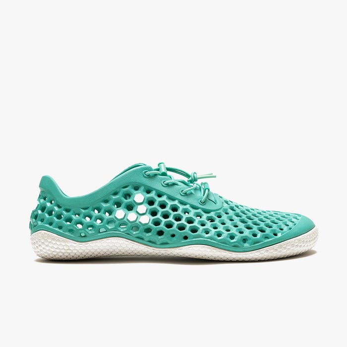 Vivobarefoot Ultra III Bloom Womens barfods badesko/sandaler til kvinder i farven algae green, yderside