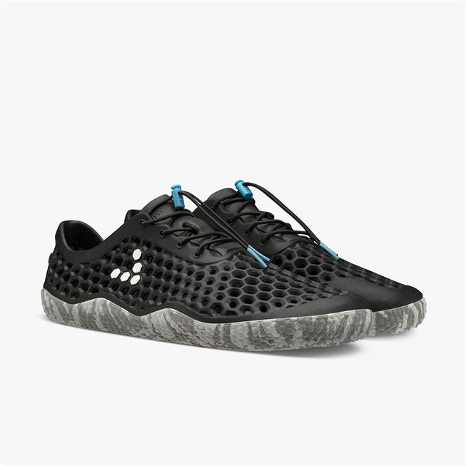 Vivobarefoot Ultra III Bloom Womens barfods badesko/sandaler til kvinder i farven obsidian, par