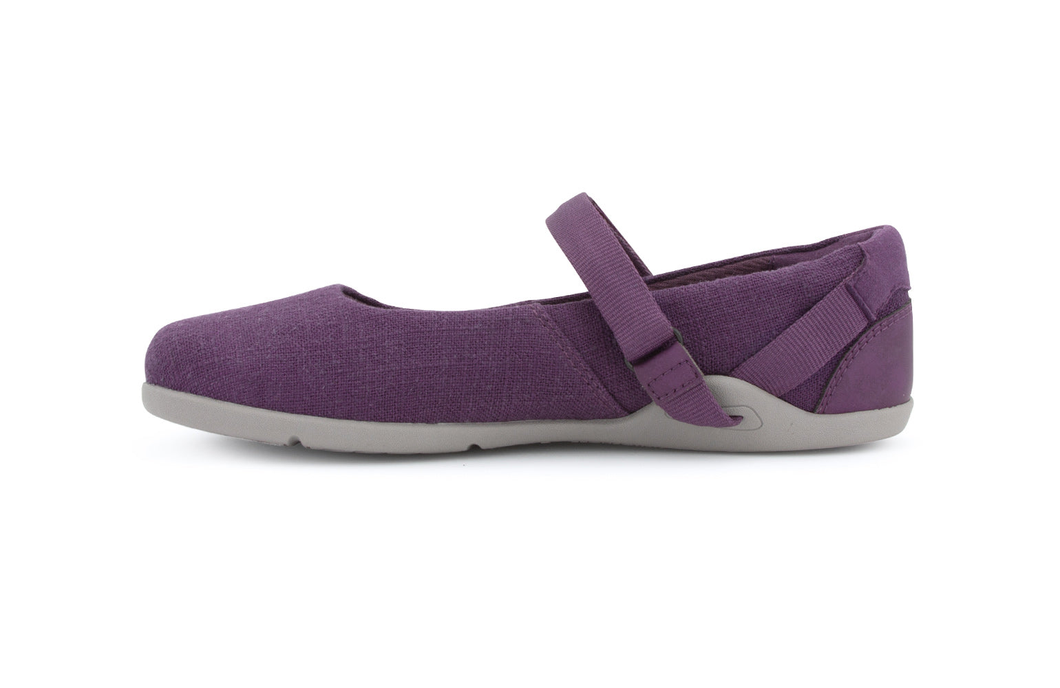 Xero Shoes Cassie Womens barfods ballerinaer til kvinder i farven blackberry, inderside