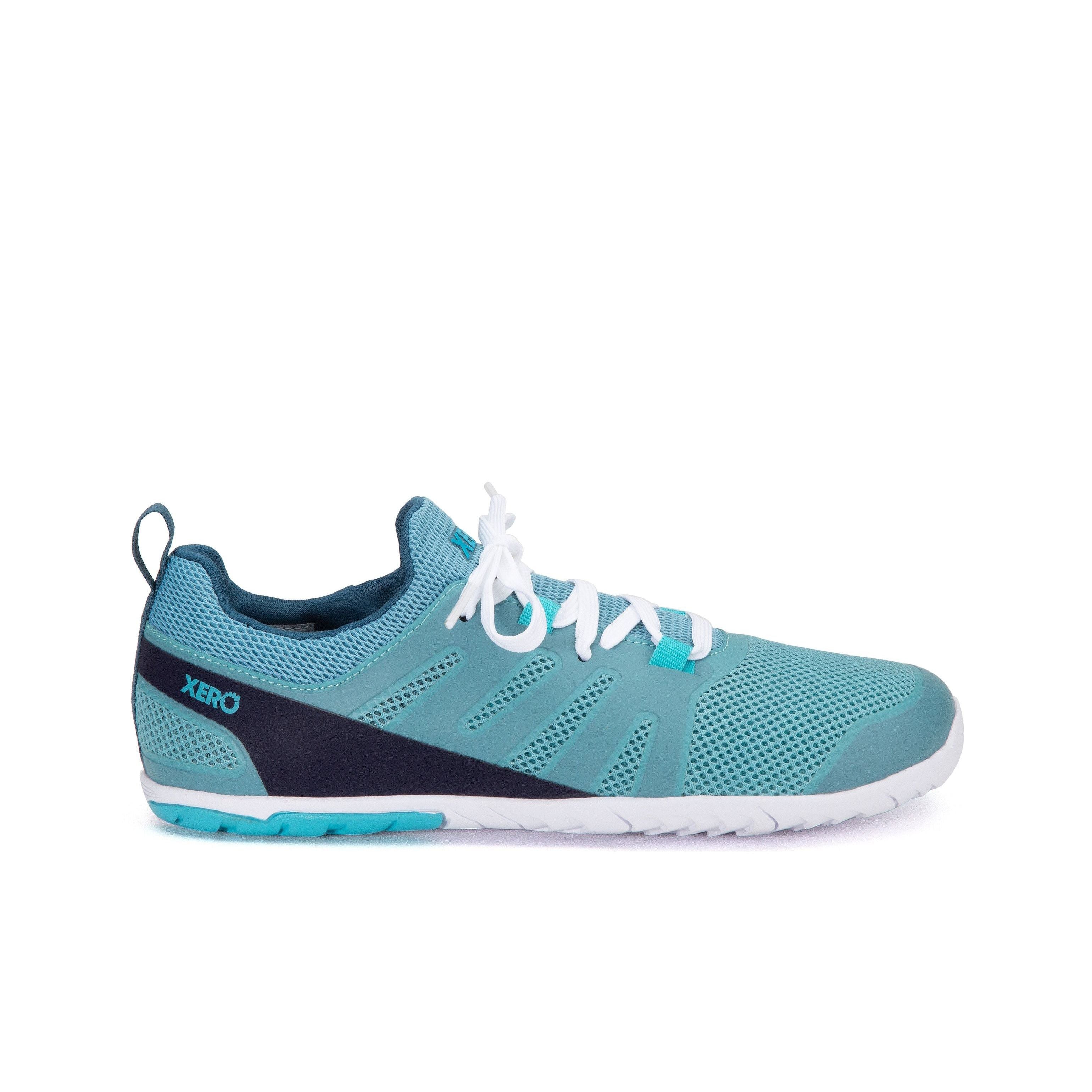 Xero Shoes Forza Runner Womens barfods løbesko til kvinder i farven blue/peacoat, yderside