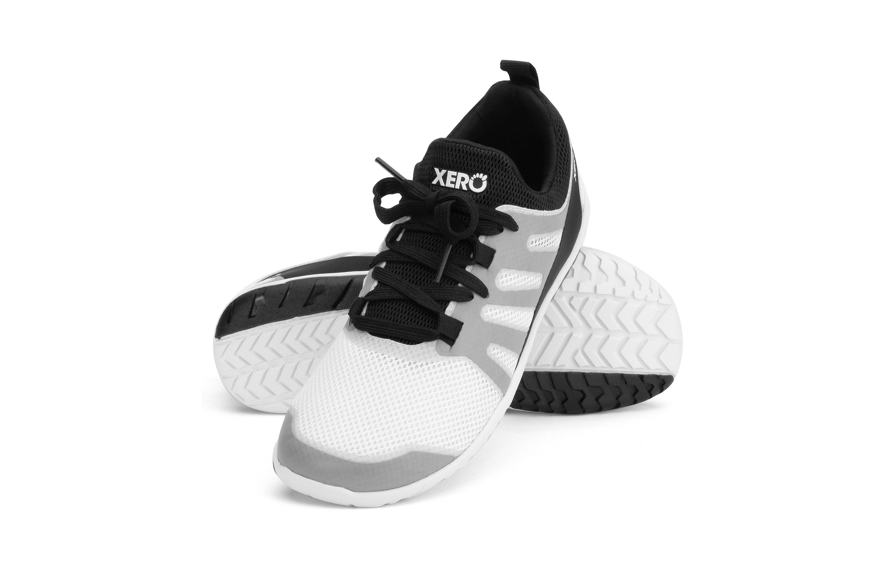 Xero Shoes Forza Runner Womens barfods løbesko til kvinder i farven white/black, par