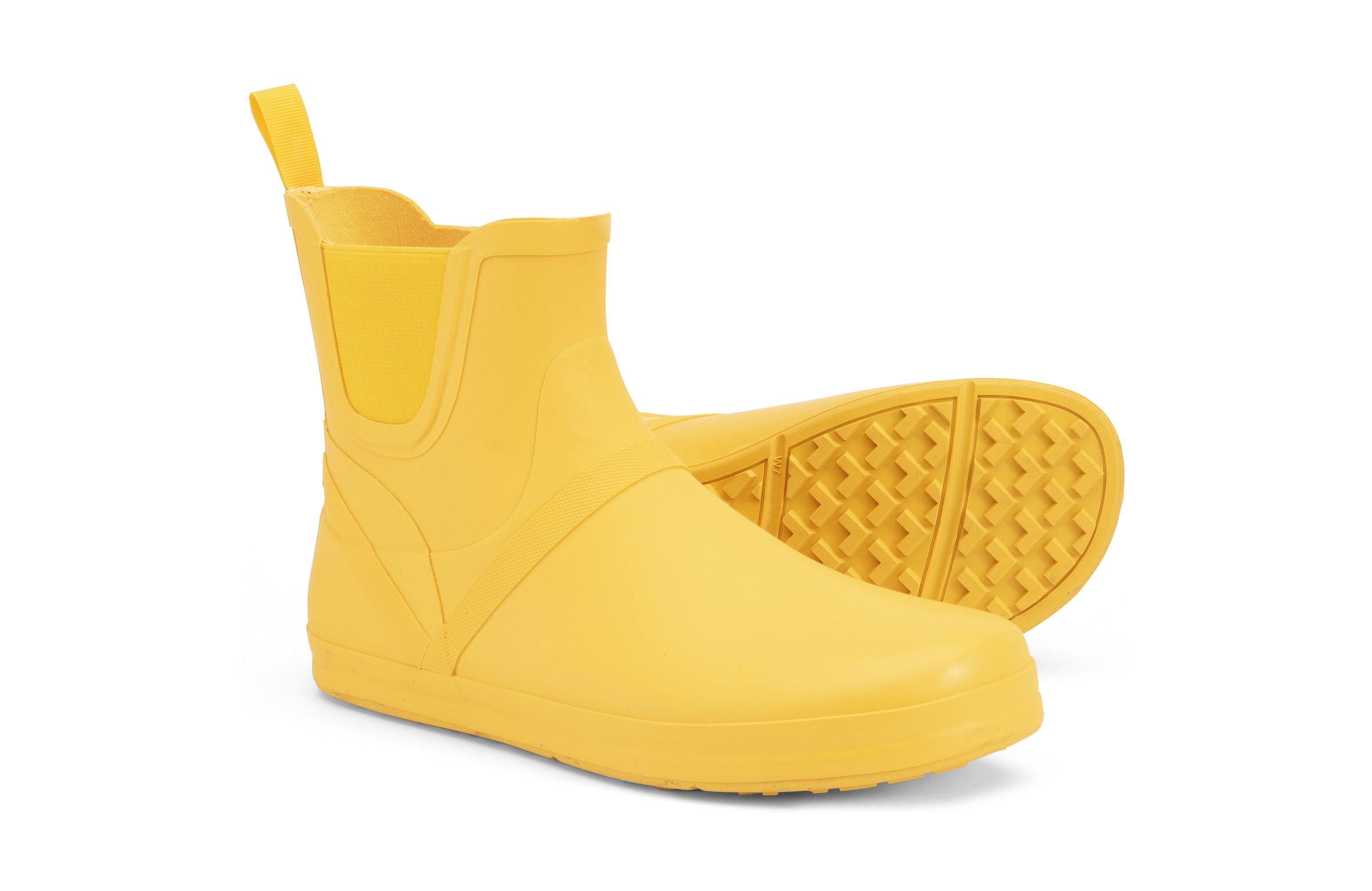 Xero Shoes Gracie barfods gummistøvler til kvinder i farven yellow, par