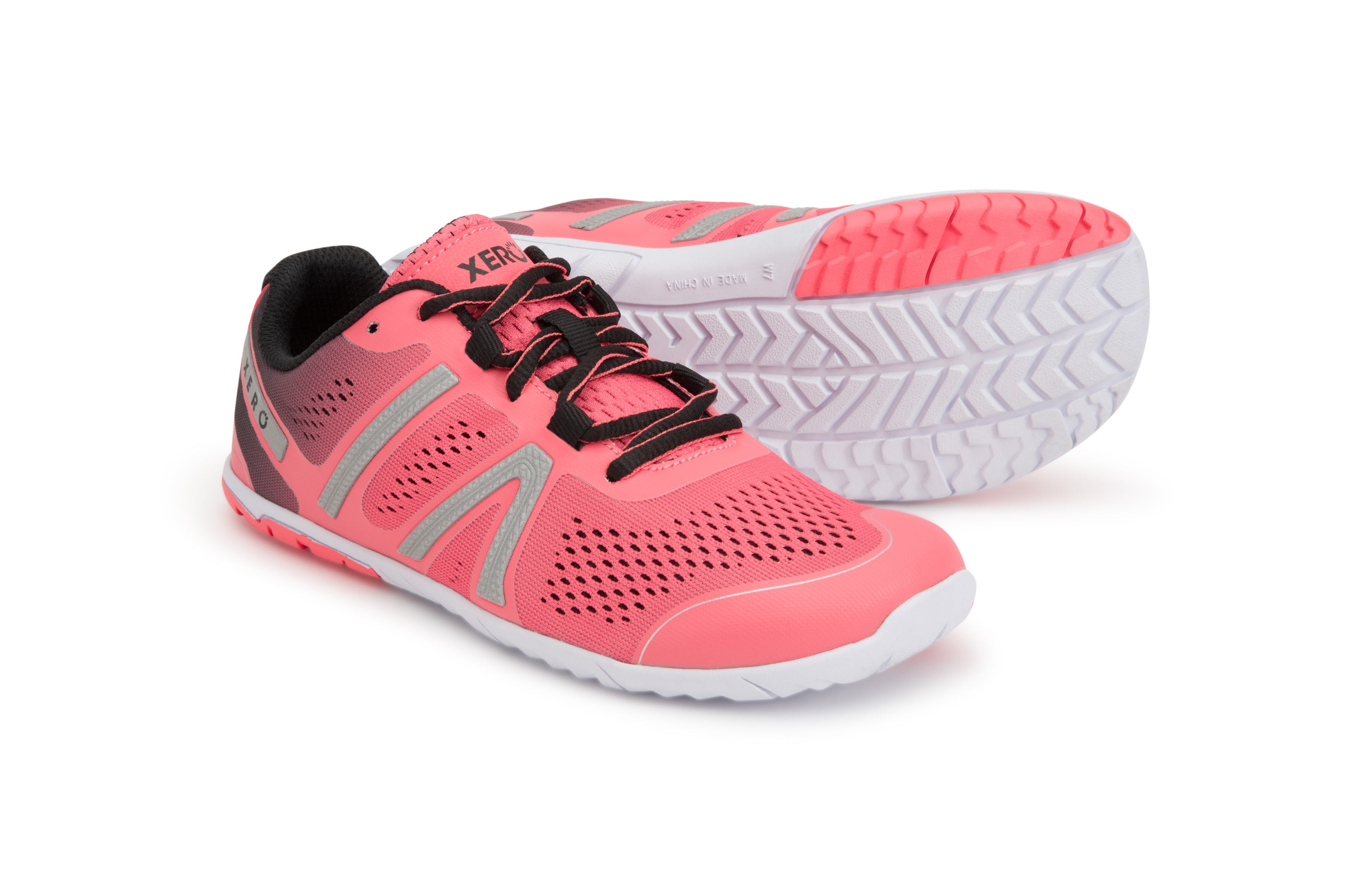 Xero Shoes HFS Womens barfods træningssko/løbesko til kvinder i farven coral hush, par