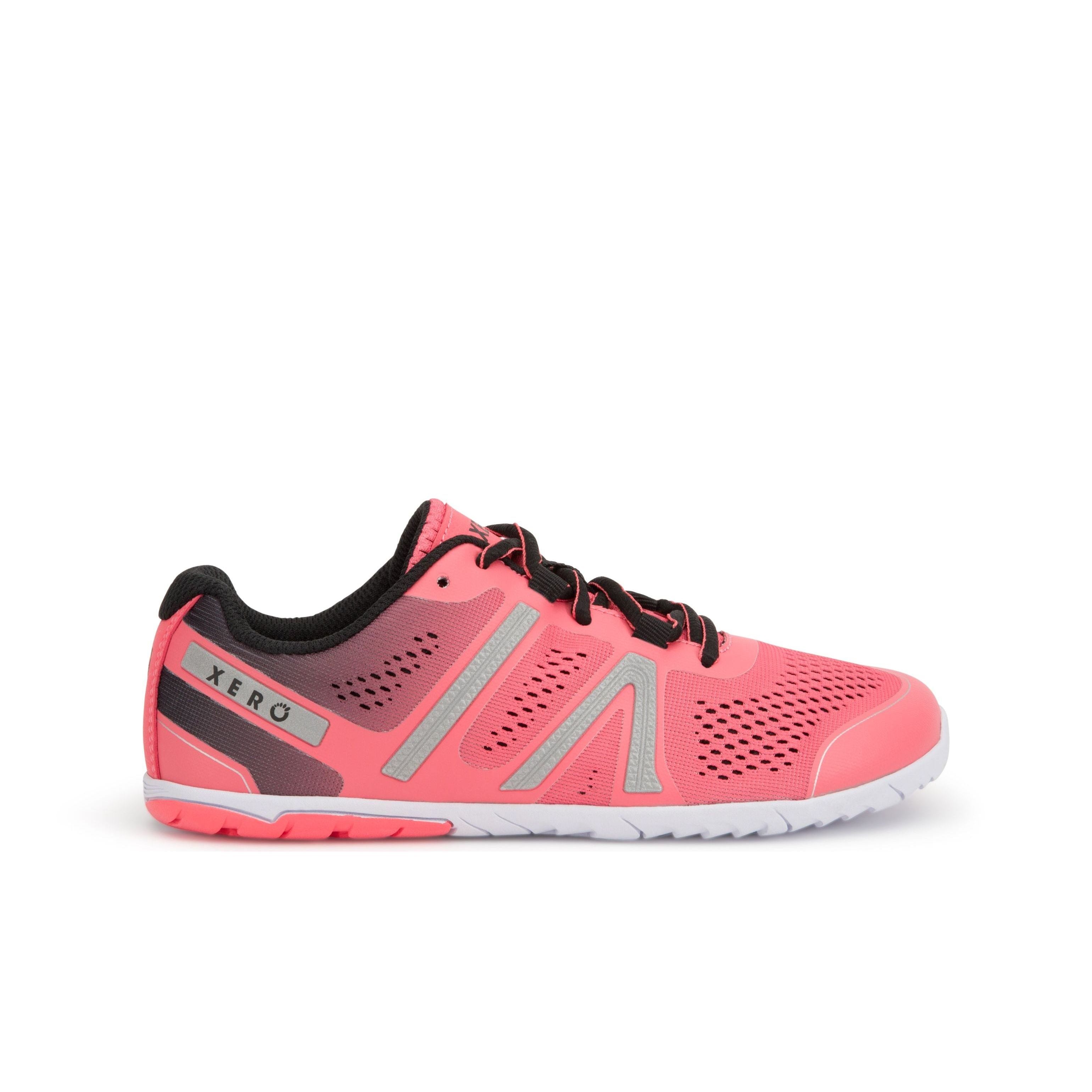 Xero Shoes HFS Womens barfods træningssko/løbesko til kvinder i farven coral hush, yderside