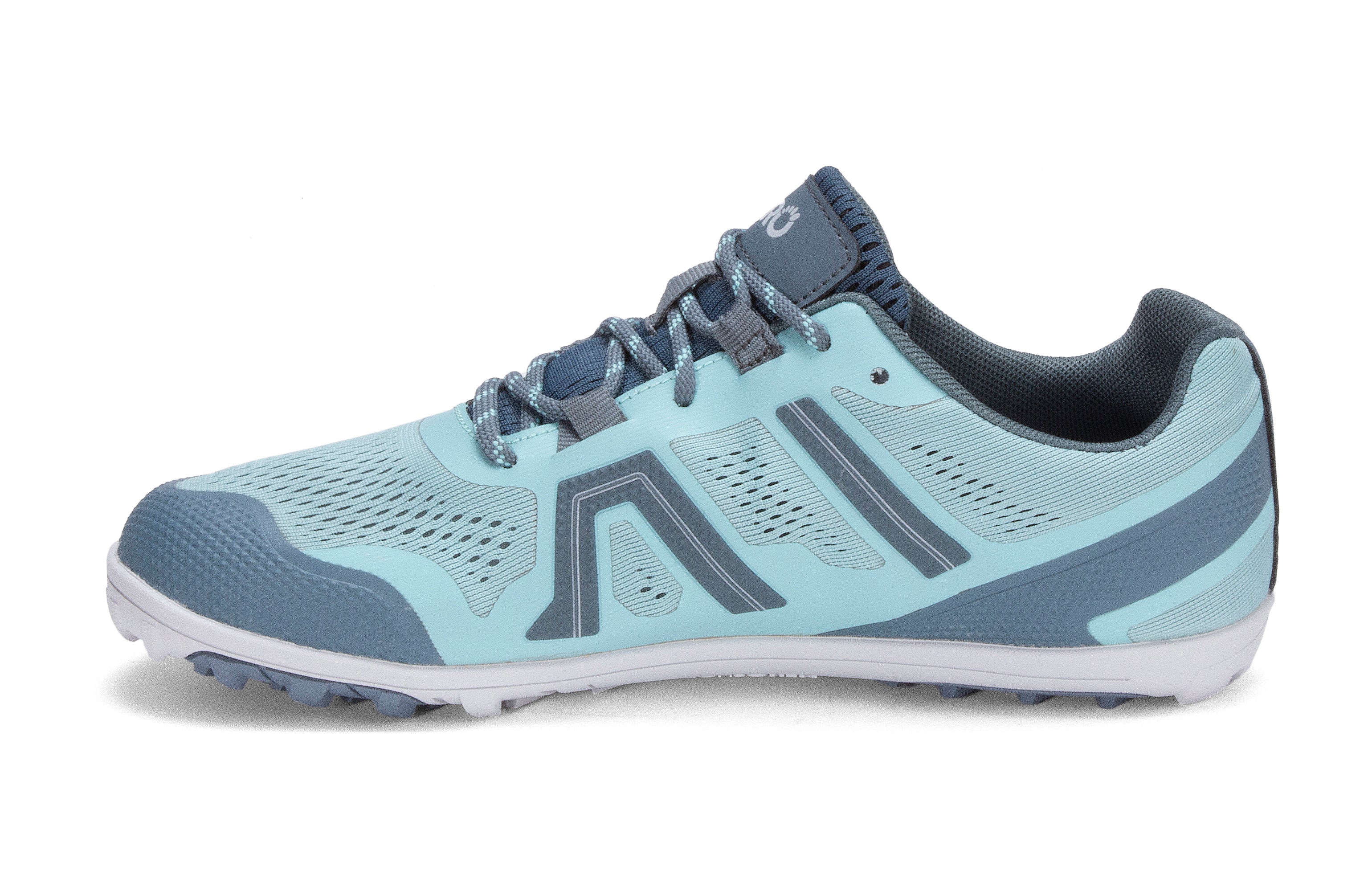 Xero Shoes Mesa Trail barfods trailsko til kvinder i farven turquoise, inderside