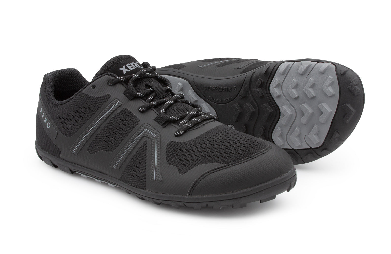 Xero Shoes Mesa Trail barfods trailsko til kvinder i farven black, par