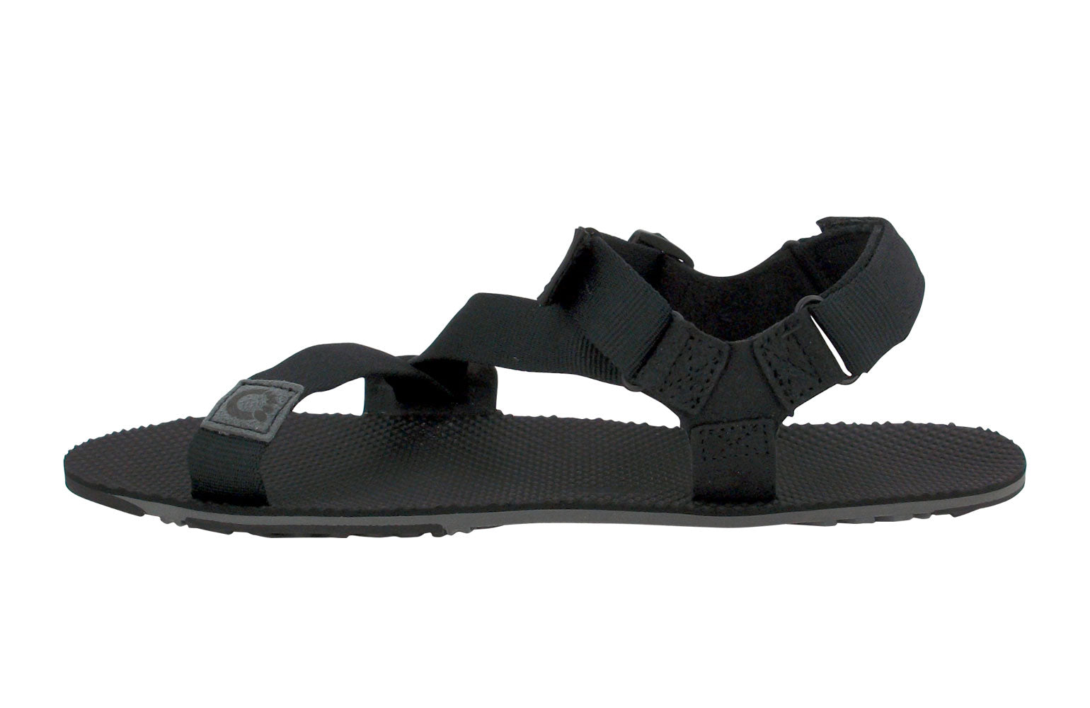 Xero Shoes Naboso Trail Mens – Sandals – Coal Black / Black 