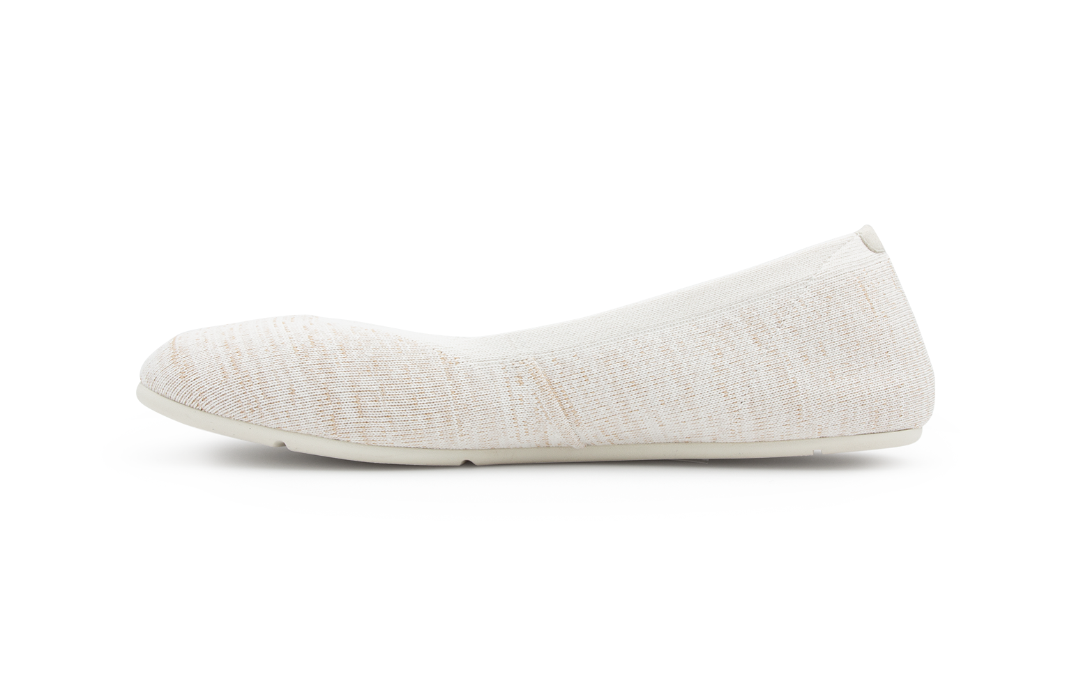 Xero Shoes Phoenix Knit Womens barfods ballerinaer til kvinder i farven cream, inderside