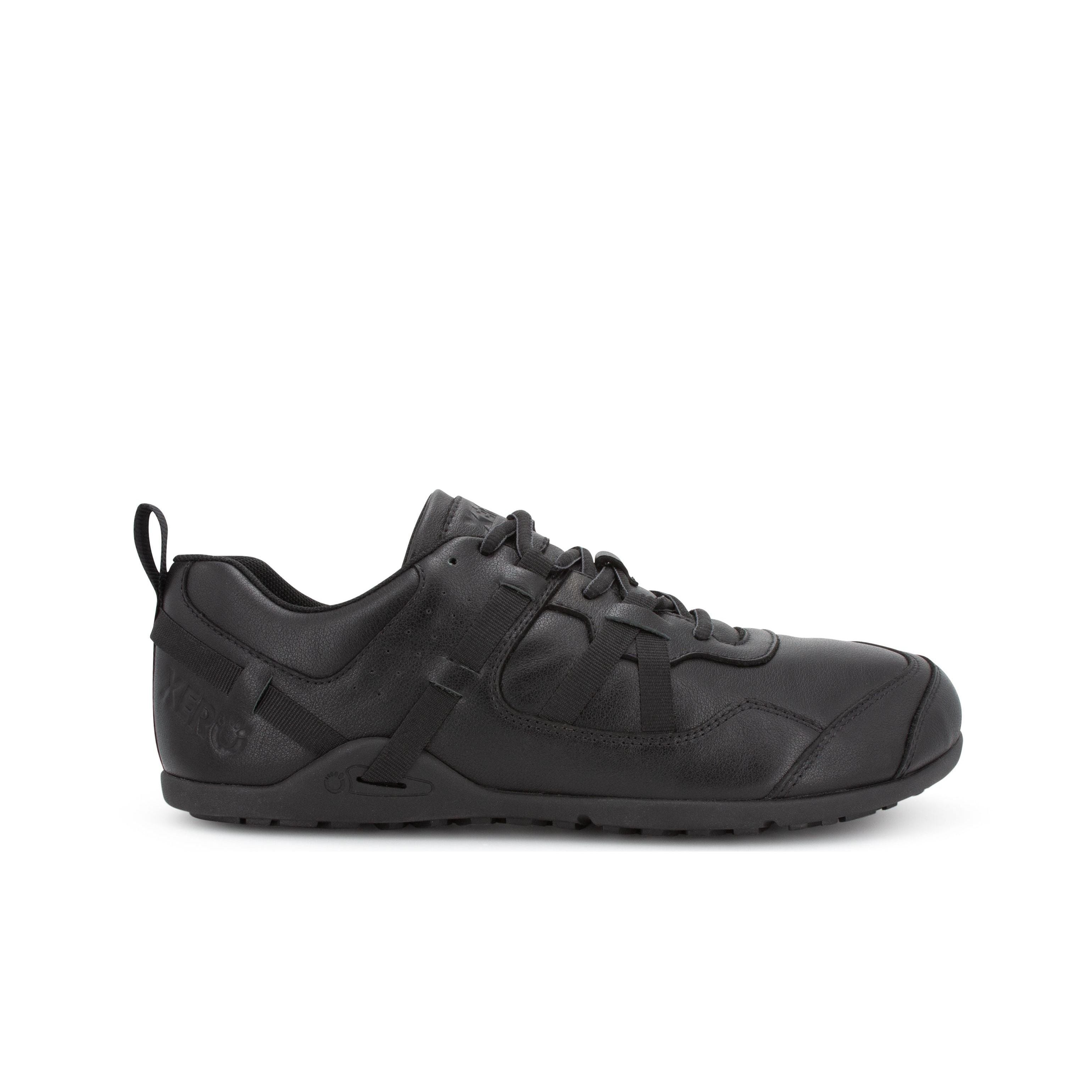 Xero Shoes Prio All-Day SR Mens barfods arbejdssko til mænd i farven black, yderside