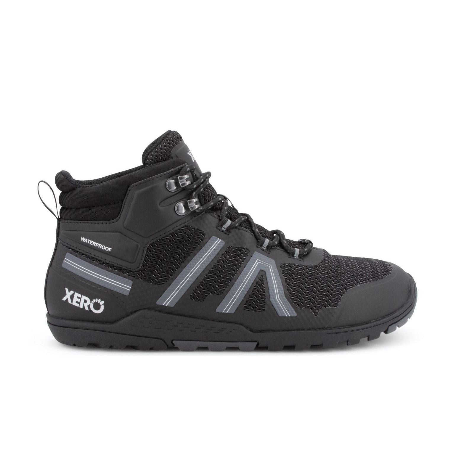 Xero Shoes Xcursion Fusion barfods støvler til mænd i farven black, yderside