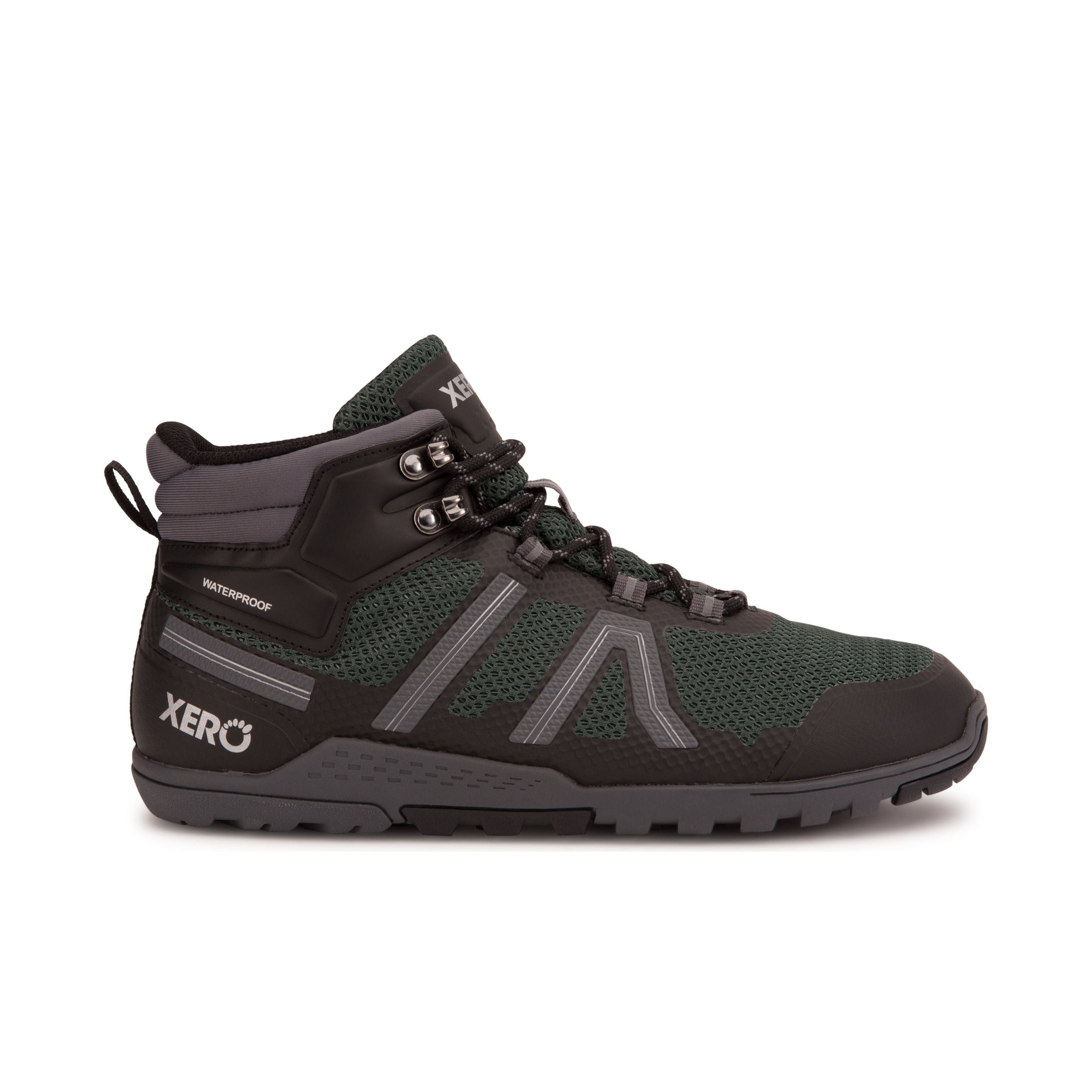 Xero Shoes Xcursion Fusion barfods støvler til mænd i farven spruce, yderside