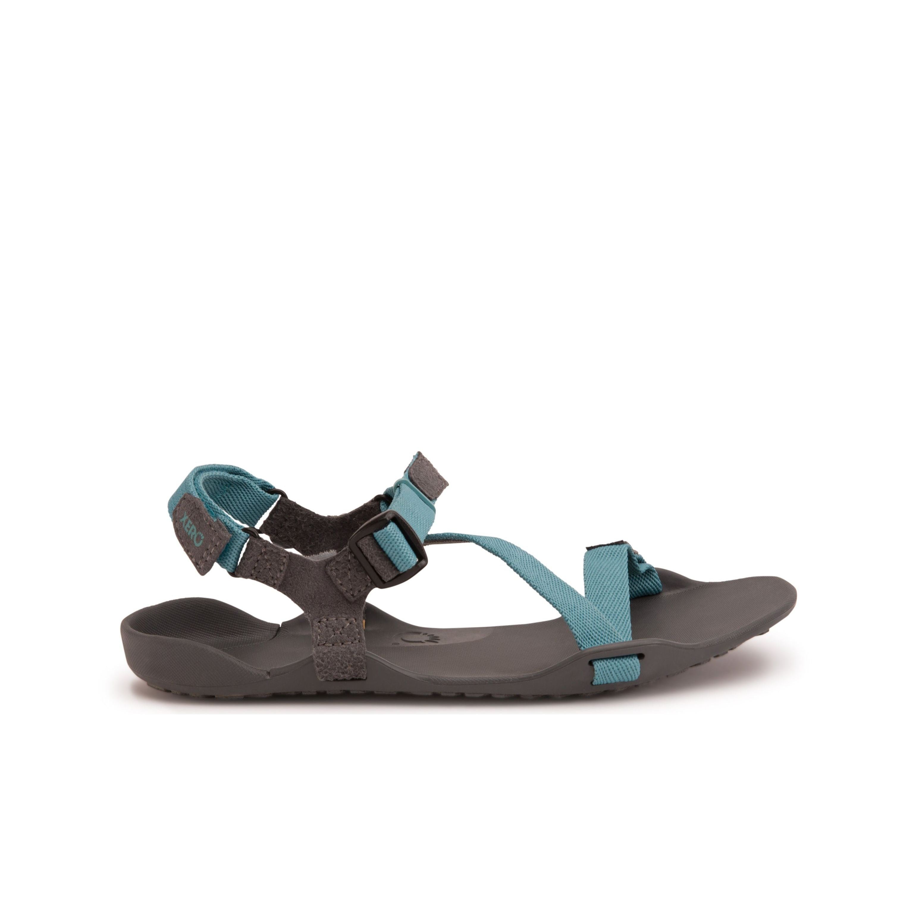 Xero Shoes Z-Trek Women barfods sandaler til kvinder i farven porcelain blue, yderside