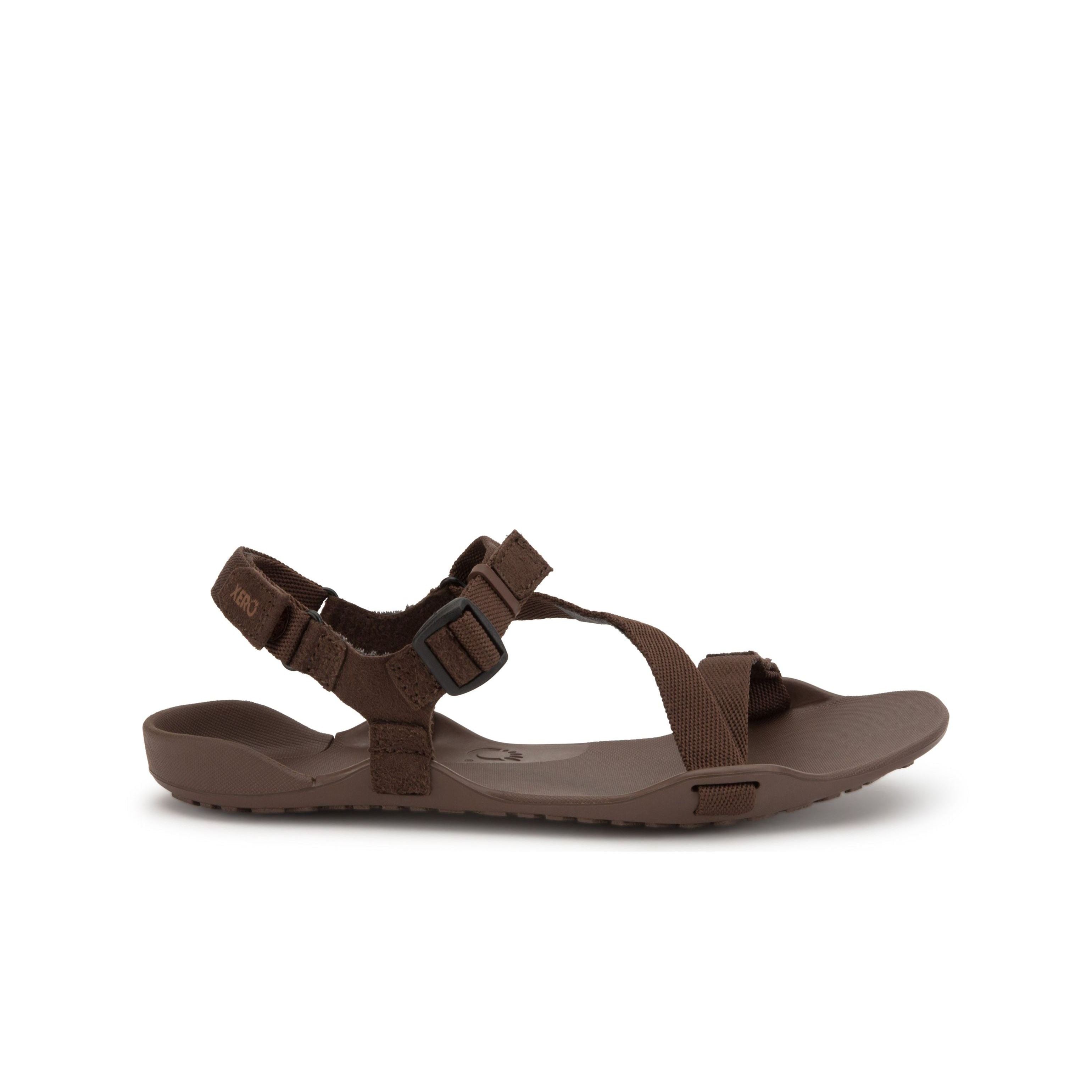 Xero Shoes Z-Trek Women barfods sandaler til kvinder i farven brown, yderside