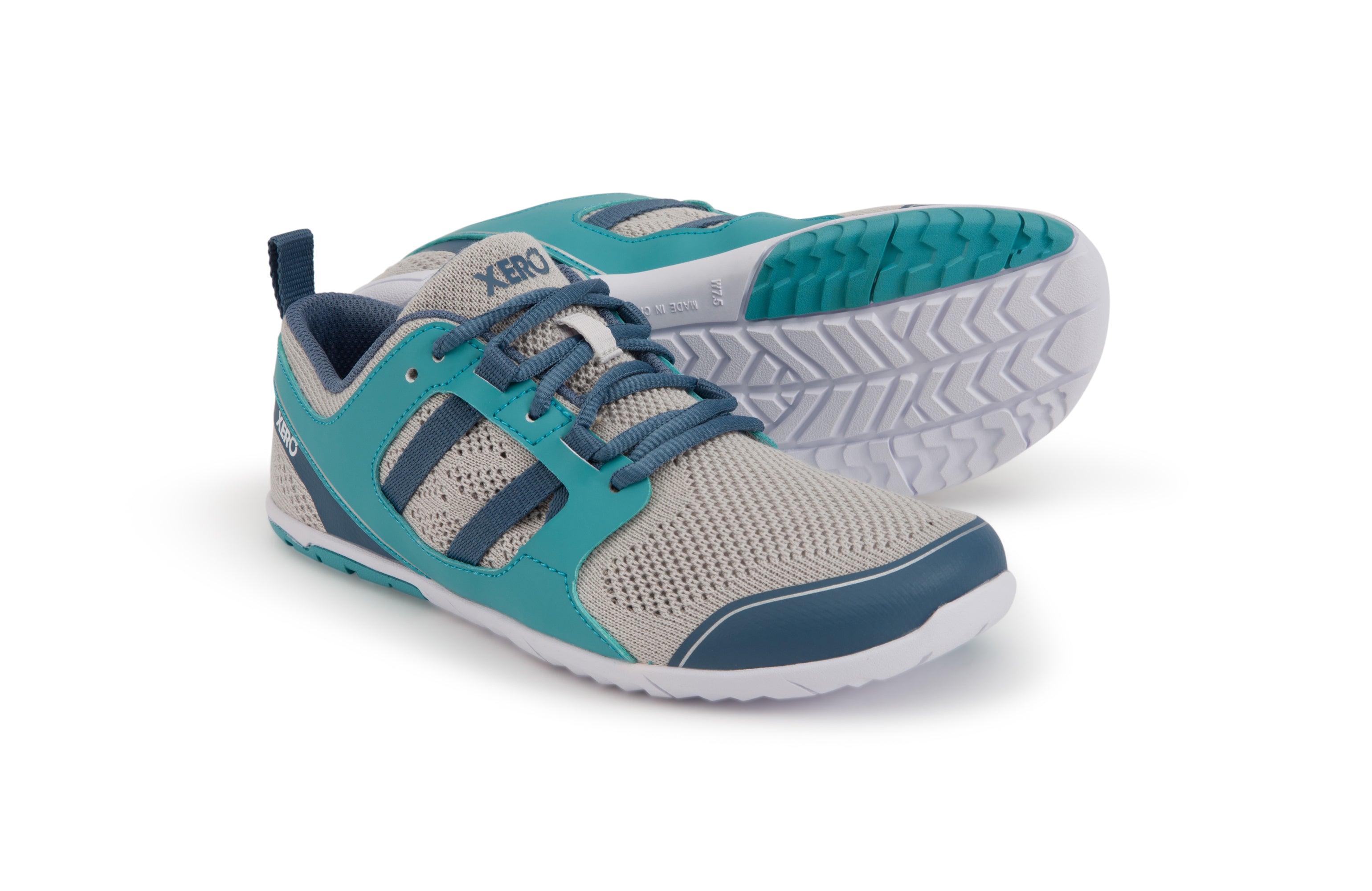 Xero Shoes Zelen Womens barfods træningssko til kvinder i farven cloud / porcelain blue, par