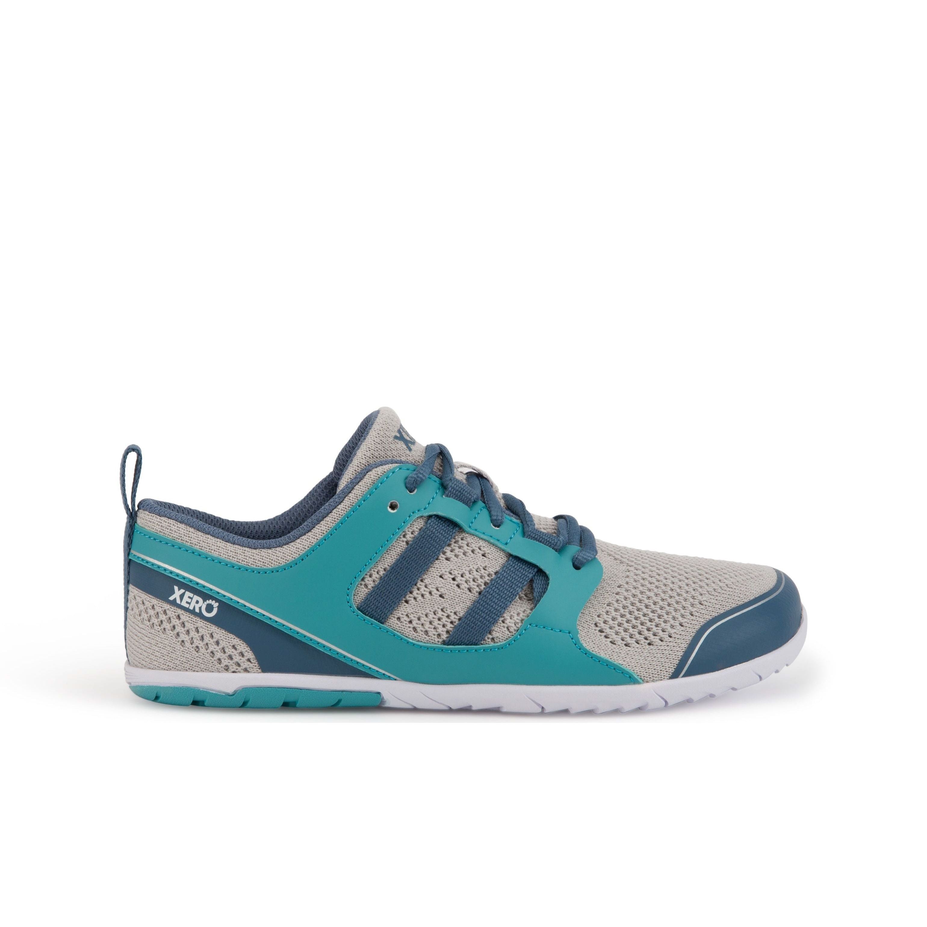 Xero Shoes Zelen Womens barfods træningssko til kvinder i farven cloud / porcelain blue, yderside